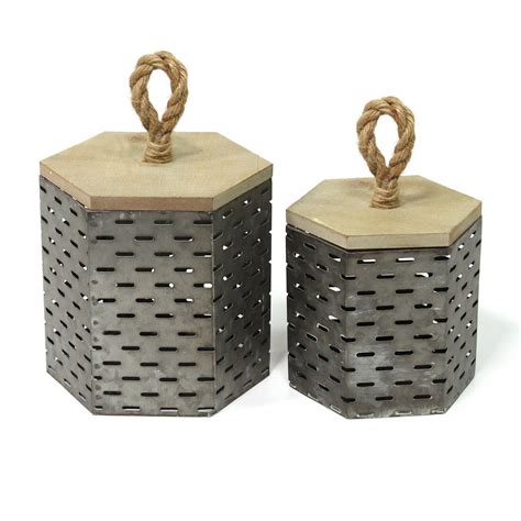 stamped metal boxes|small metal decorative containers.